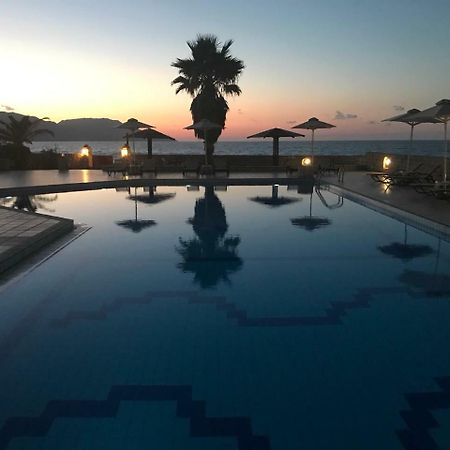 Aquamar Beach 호텔 Kournás 외부 사진