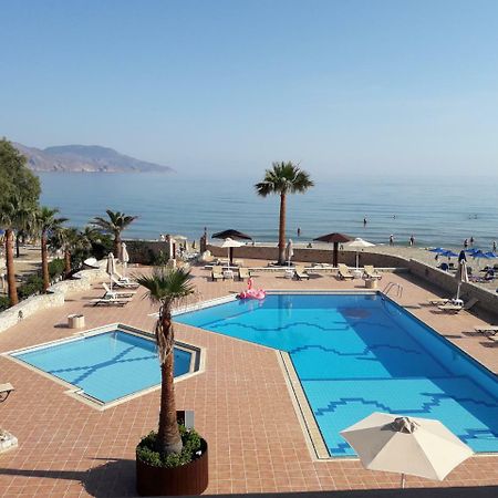 Aquamar Beach 호텔 Kournás 외부 사진